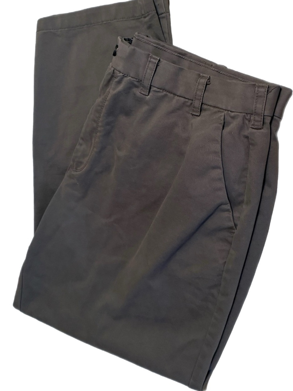 IZOD Dress Mens Pants size 44x29 in Olive/Grey EUC - Picture 7 of 17